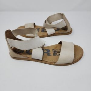 Sorel Ella Ancient Fossil Sandals Size 10